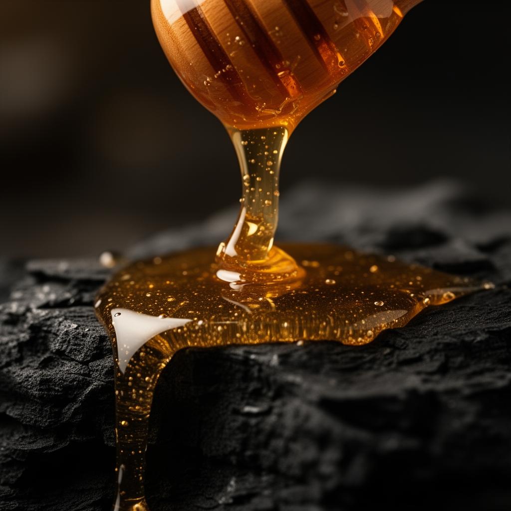 Sugaring Paste in warmem Amber-Licht
